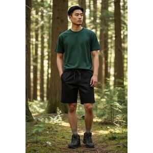 Roark Layover 2.0 Shorts Mens Size 36 Black Travel Adventure